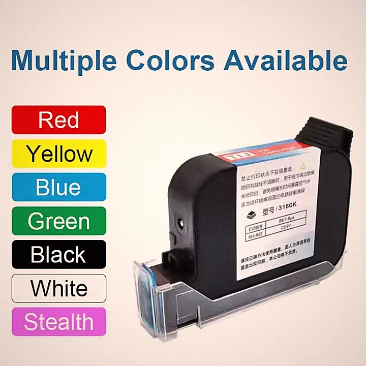 3 boxes of handheld inkjet printer universal ink cartridges for quick drying