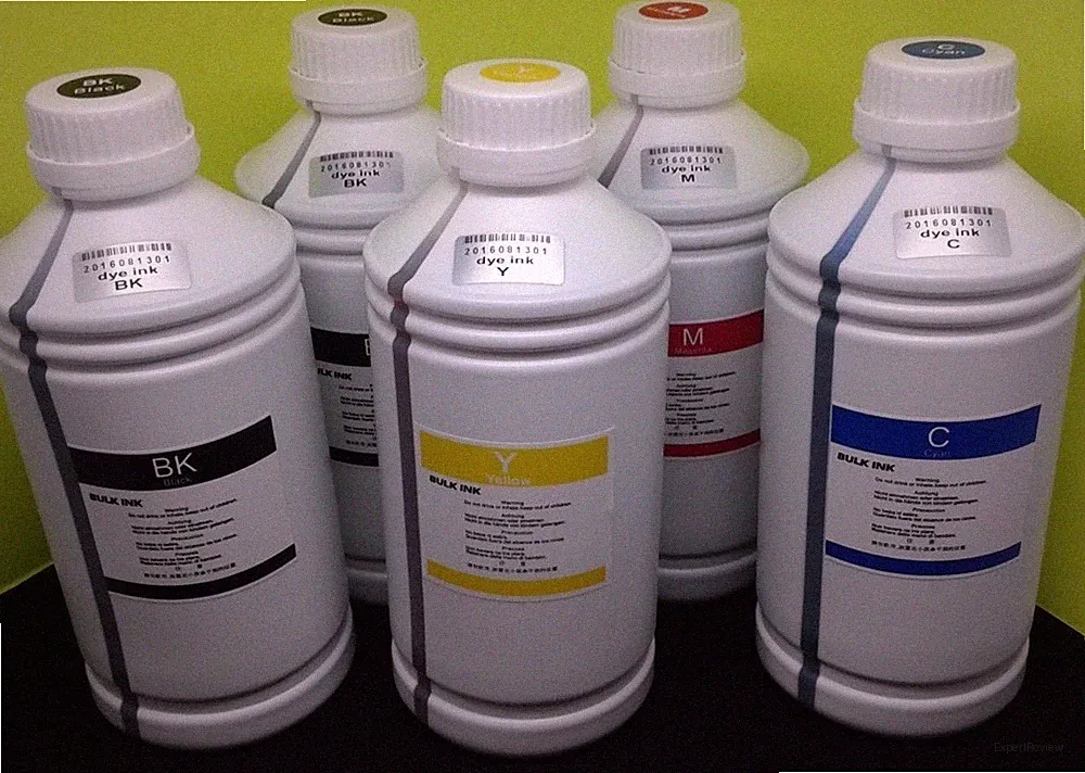 5 Liter Refill Bulk Dye Ink compatible for HP Canon Brother Epson Printer 1000ml